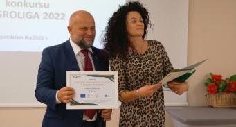Dyrektor DODR i Laureatka konkursu AgroLiga 2022 Honorata Majda